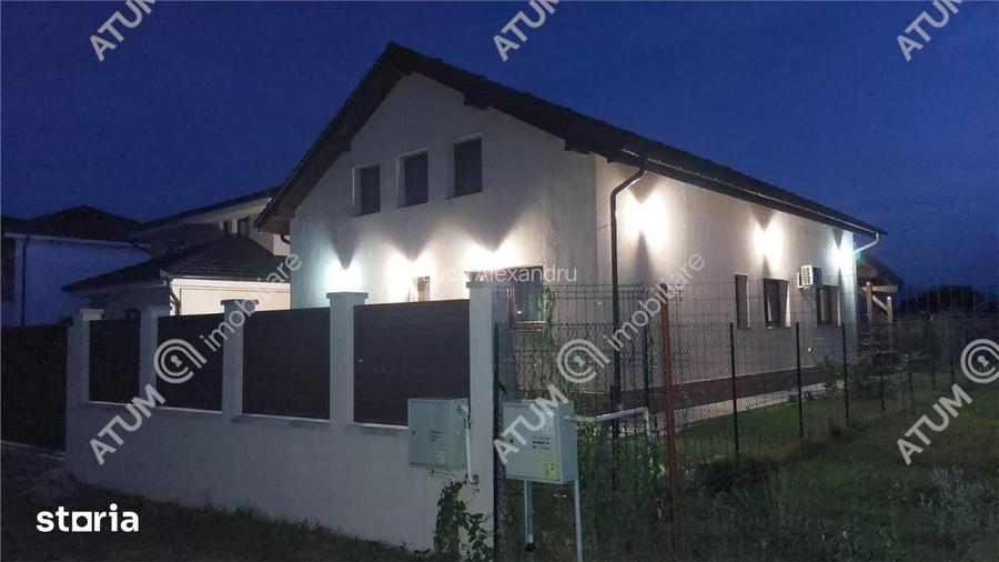 Casa individuala cu 4 camere terasa si teren 500 mp in Sura Mica Sibiu