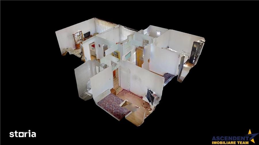 Apartament cu 4 camere, mobilat în Valea Cetății