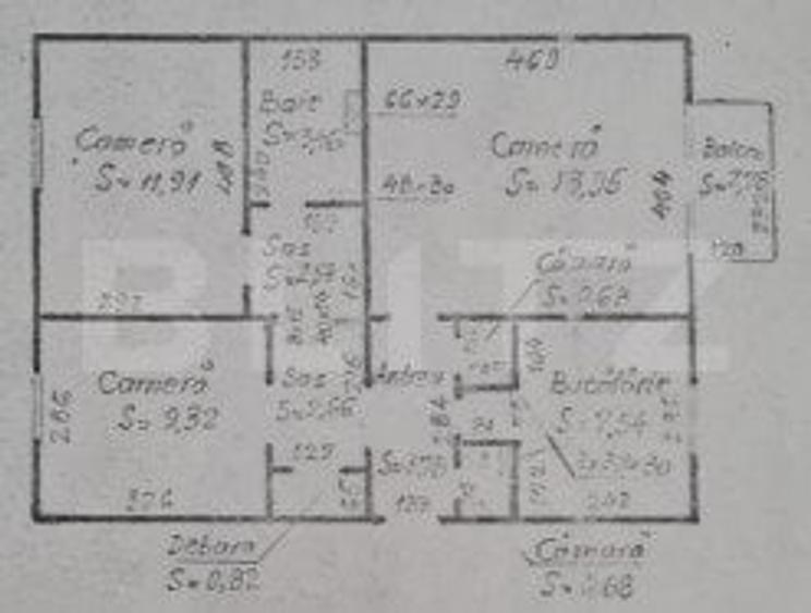 Apartament 3 camere, 63 mp, zona Micro III - 12