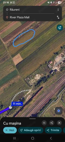 Teren de 1000 mp, în Copăcelu