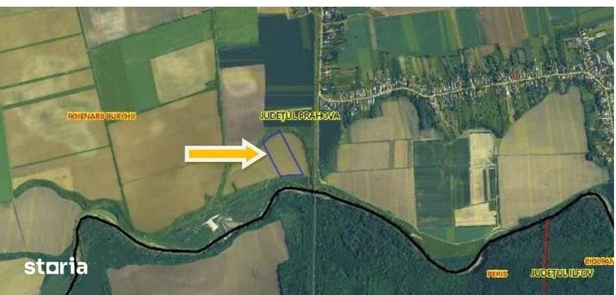 Teren de 22900 mp, în Poienarii Burchii