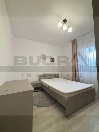 Apartament cu 3 camere semidecomandat, mobilat în Zorilor