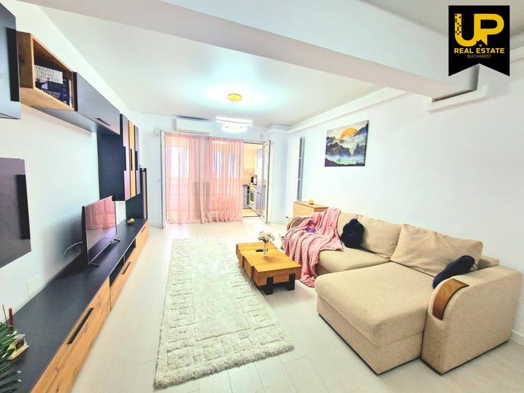 Apartament cu 2 camere semidecomandat, mobilat în Rahova