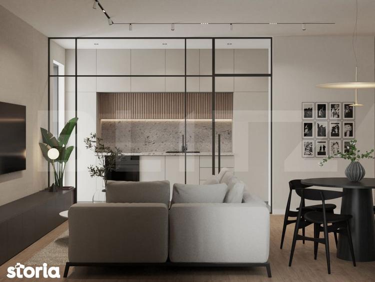 Apartament cu 2 camere, mobilat în Central
