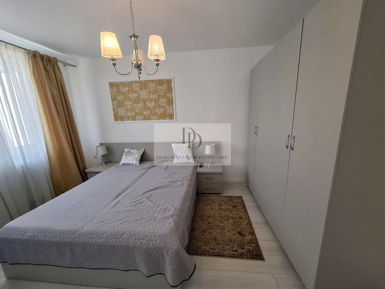 Apartament cu 2 camere semidecomandat, mobilat în Borhanci