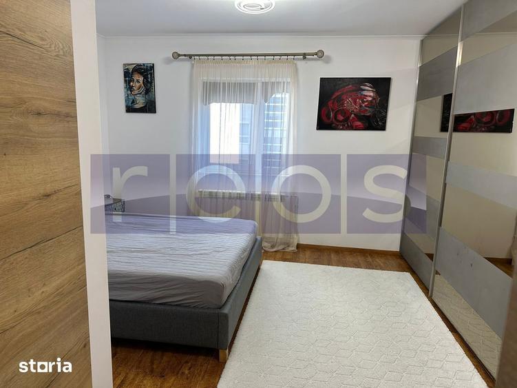 Apartament cu 3 camere, mobilat în Băneasa