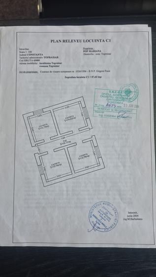 Teren Construcții intravilan de 1260 mp, în Topraisar