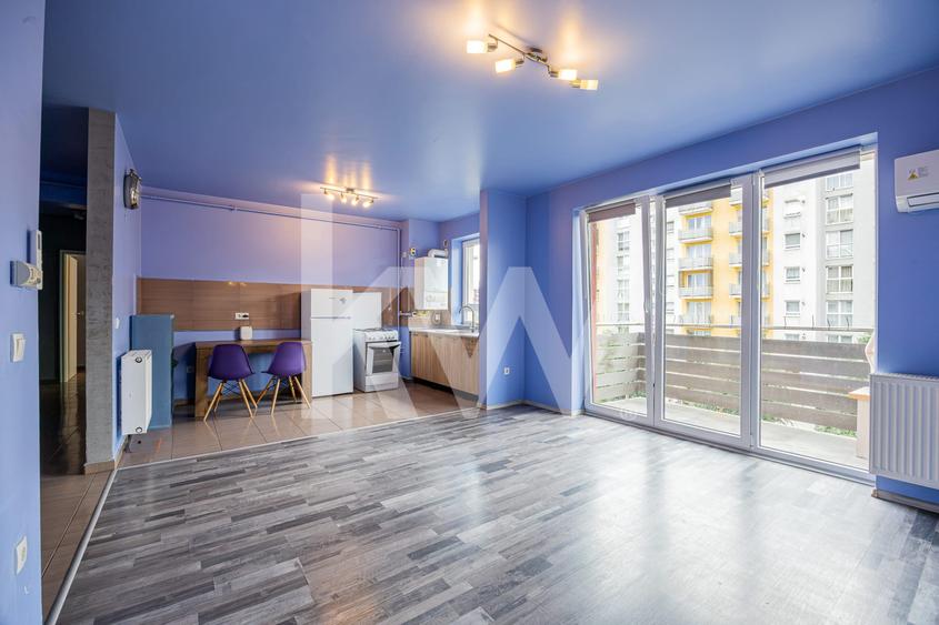 Apartament cu 3 camere decomandat, mobilat în Avantgarden