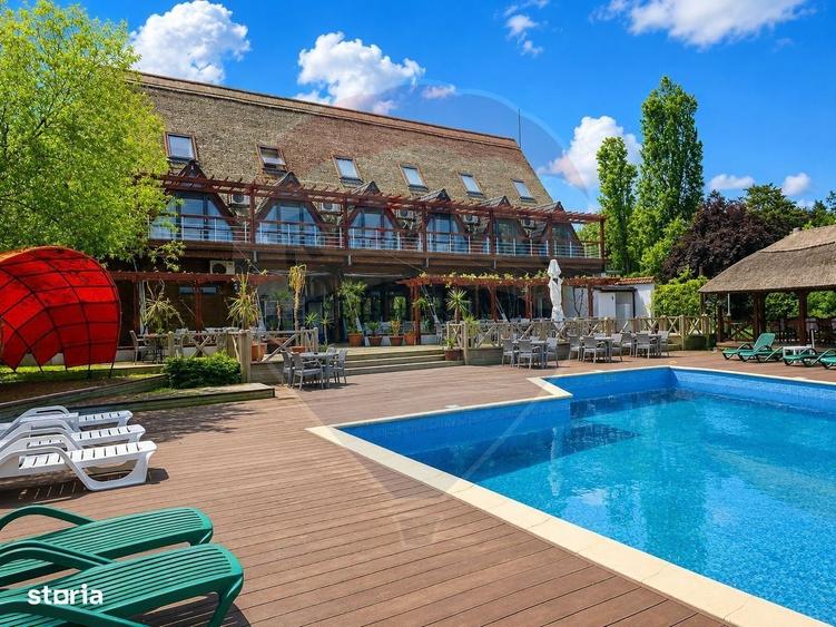 Pensiune 3***, restaurant piscina pe malul lacului Tatlageac, Olimp - 3