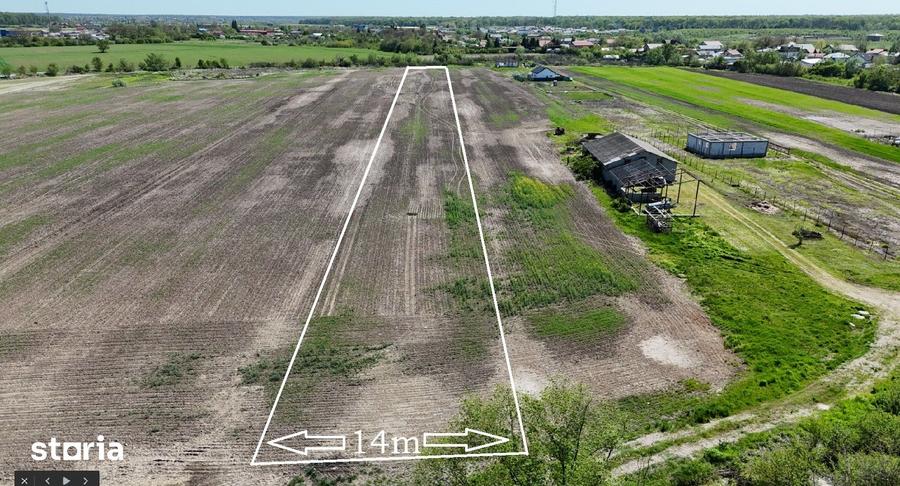 Teren de 4900 mp, în Ciolpani