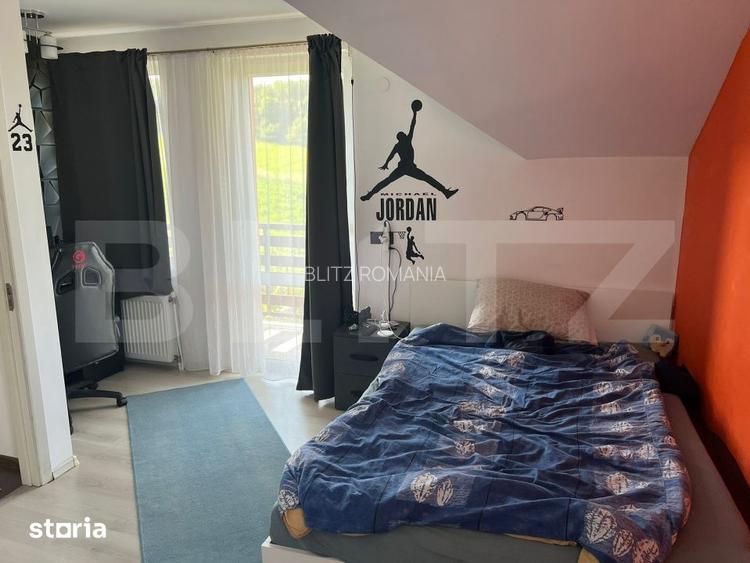 Casa tip duplex Bardasesti mobilata, utilata, cu vedere panoramica