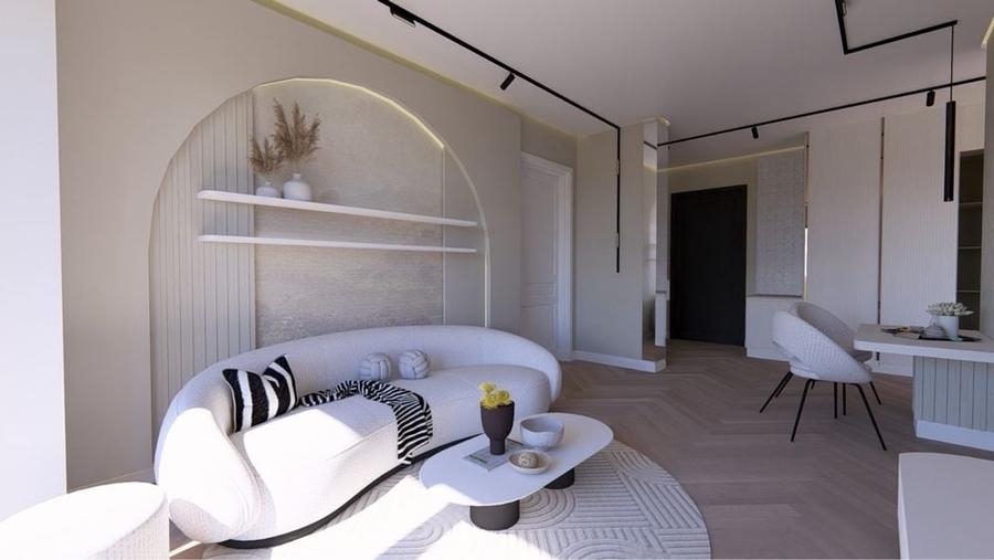 Apartament cu 2 camere semidecomandat în Corunca