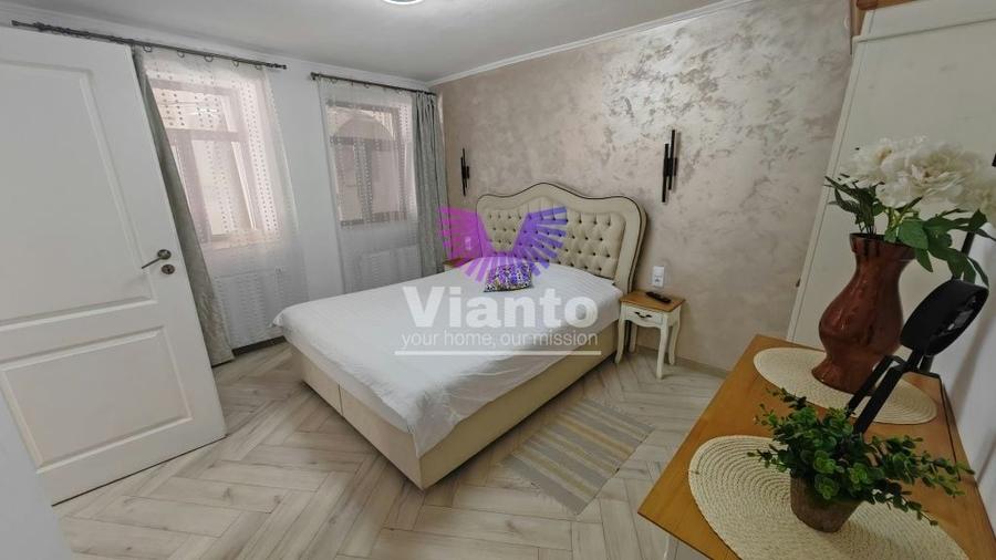 Apartament cu 2 camere semidecomandat, mobilat în Central
