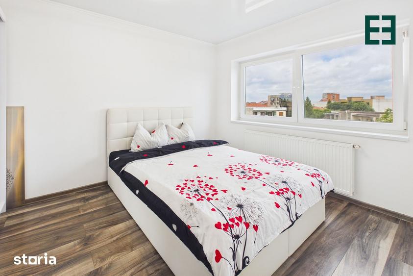 Apartament cu 2 camere semidecomandat, mobilat în Central