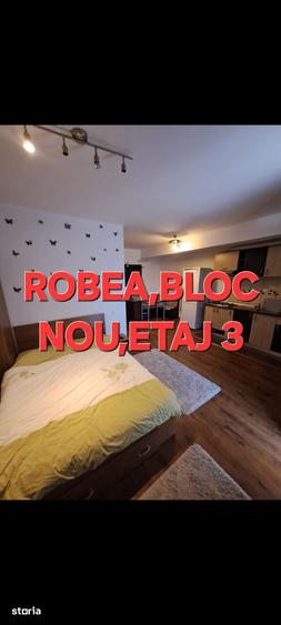Vand garsoniera Mioveni-Robea, bloc nou - 12