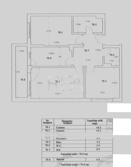 Apartament cu 3 camere decomandat, mobilat în Theodor Pallady
