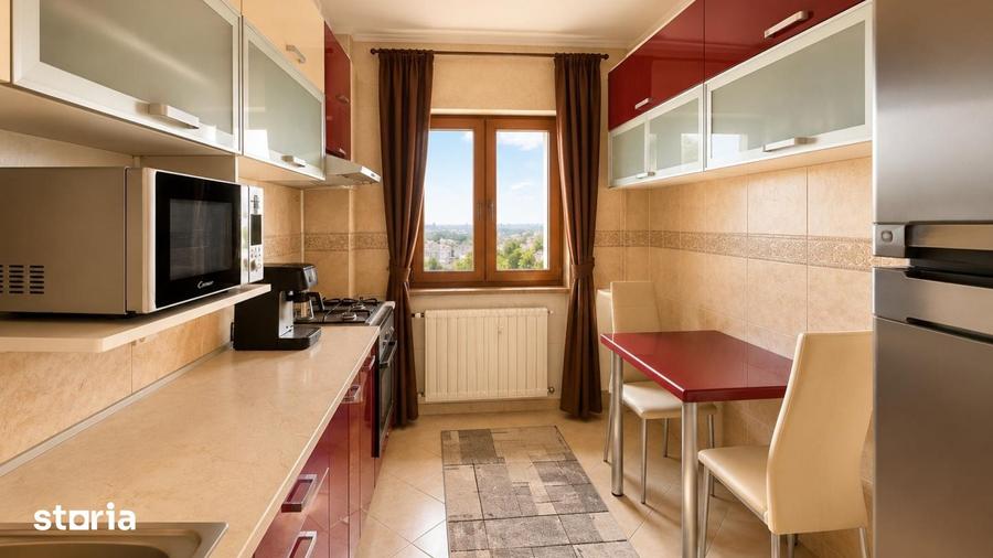 Apartament cu 2 camere decomandat, mobilat în Grivița