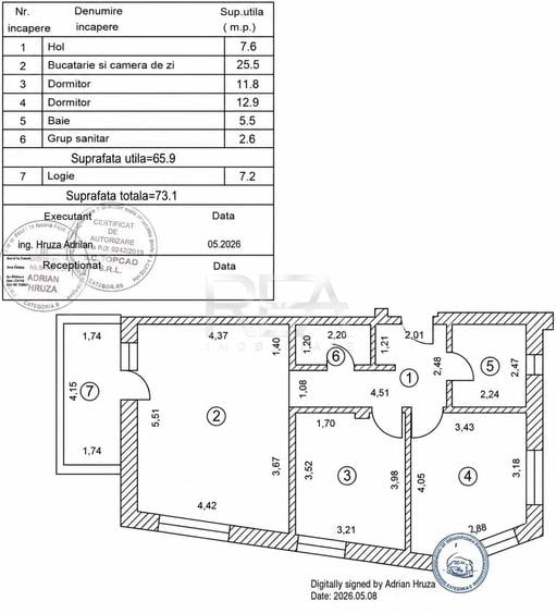 3 camere 2 băi 73 mp, bloc nZEB, Doamna Ghica - 14