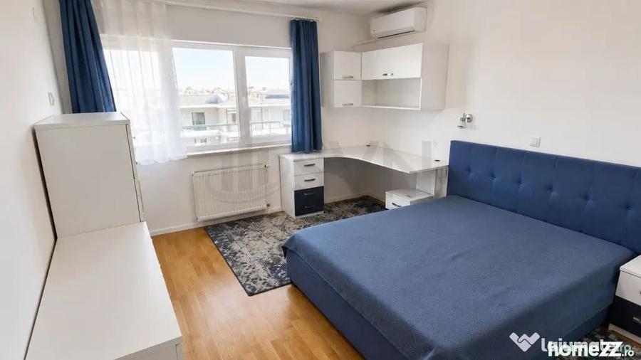 Apartament cu 3 camere semidecomandat, mobilat în Lacul Tei
