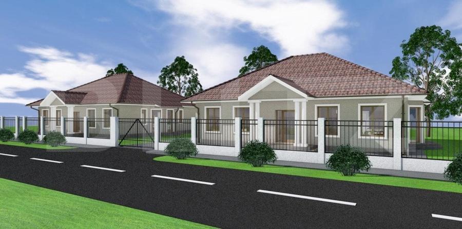 Casă individuală cu 4 camere cu Teren 500 Mp în Sânpetru