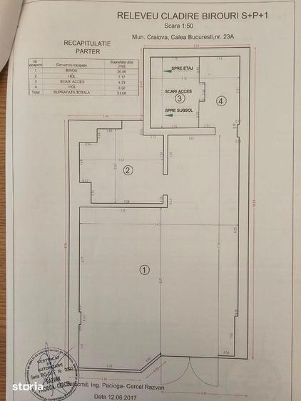 Spațiu comercial, de 144 mp, în Calea București