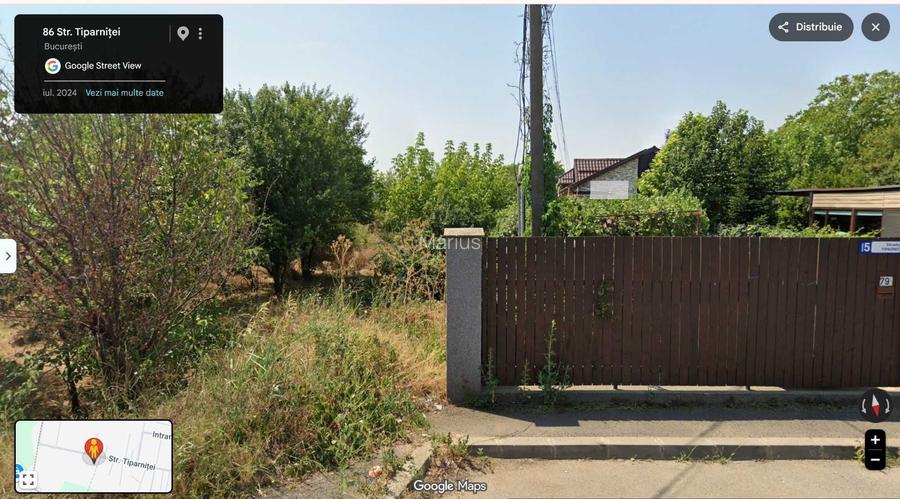 Teren intravilan de vanzare 2.500 mp, Bucuresti, Sector 5, str. Tiparnitei 81, toate utilitatile