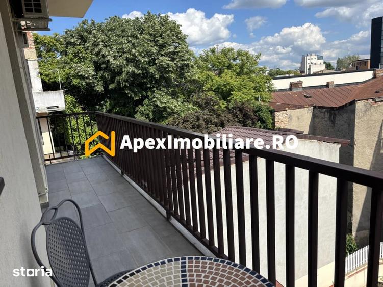Apartament cu 2 camere semidecomandat în Central