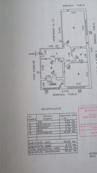 Apartament cu 2 camere decomandat, mobilat în Crihala
