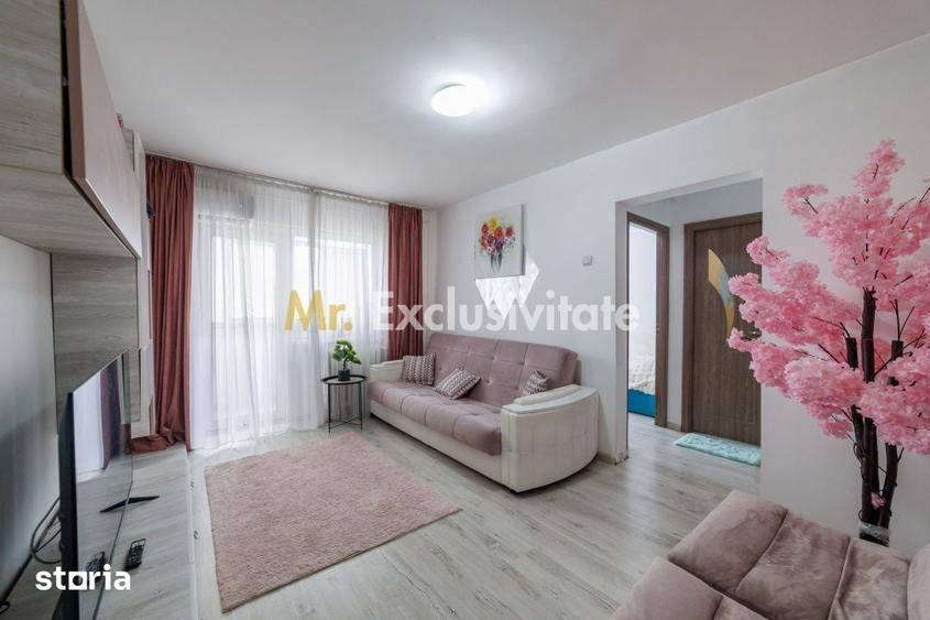 Apartament cu 2 camere semidecomandat în Exercițiu