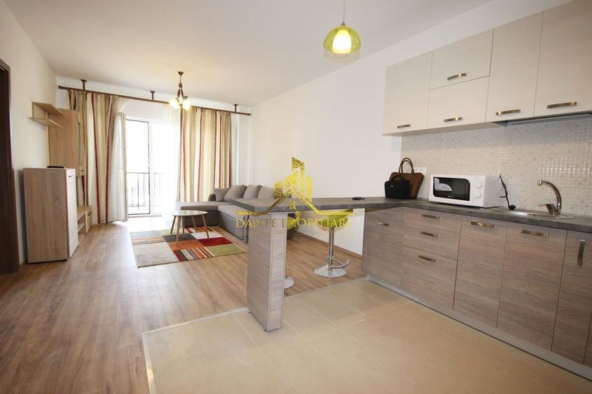 Apartament cu 2 camere semidecomandat, mobilat în Bună Ziua