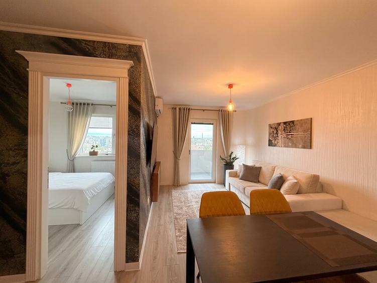 Apartament cu 2 camere, mobilat în Frumoasa