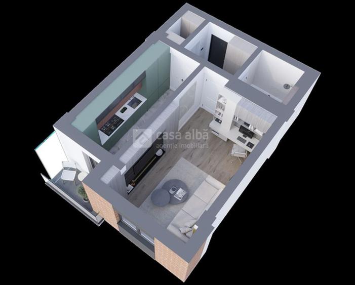 Ultracentral - 1 camera smart home, imobil nou, disponibil mutare - 4