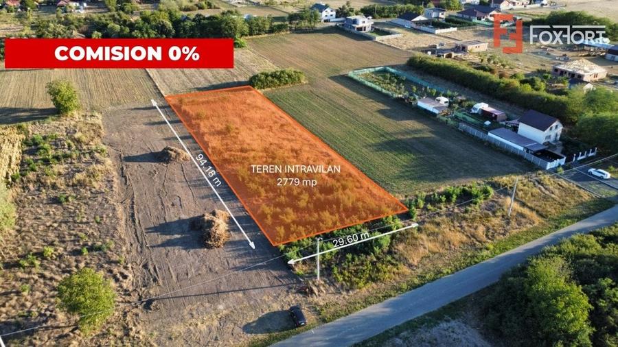 COMISION 0% Teren intravilan de 2779 mp, zona Parta - 1