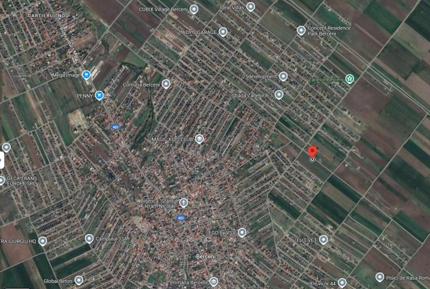 SUPER OCAZIE SE VINDE TEREN INTRAVILAN 500 MP IN ZONA BERCENI IF - 1