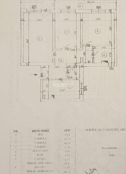 De vanzare - 3 camre Tineretului - metrou, parc, decomandat
