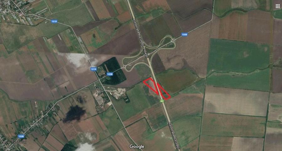 Teren cu deschidere Autostrada Bucuresti-Ploiesti (A3) 11200 mp desc 124 m la A3 - 1