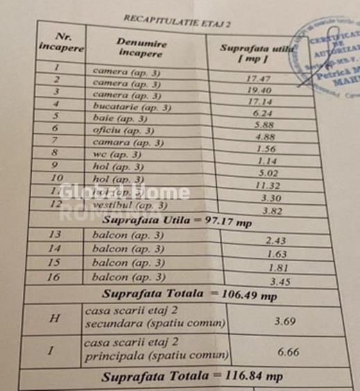 Spatiu birouri - 3 camere | Zona Cismigiu | Et. 2 – Cladire Interbelica | 107 MP - 11