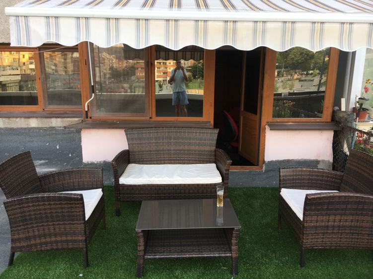 Inchiriez apart. 3 cam ultracentral,blocul fostul Union, cu terasa si vedere al intregului centru de la ceas. - 1