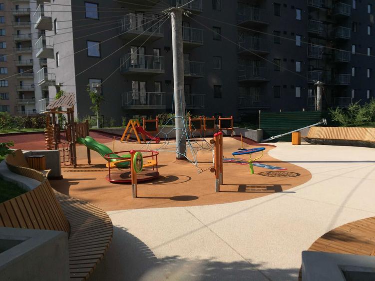 The Park apartament 2 camere cu gradina ( - 5