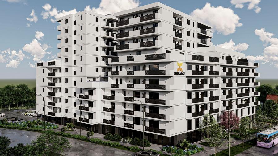 3 camere, vedere pe 2 parti, 2 bai - MONARCH RESIDENCE - 15