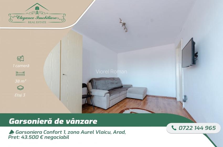 Garsoniera Confort 1, zona Aurel Vlaicu, Arad Garsoniera Confort 1, zona Aurel Vlaicu, Arad