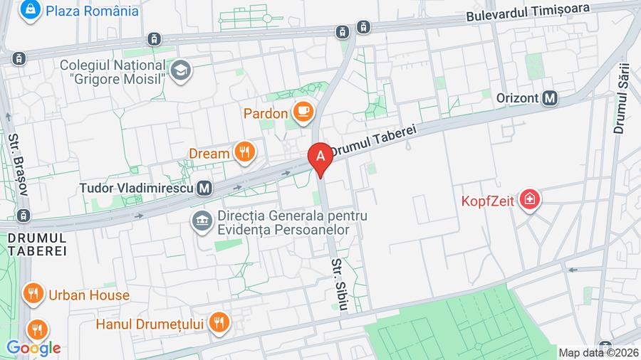 Drumul Taberei, Favorit Metrou, Mall Afi Cotroceni, 2 camere, cf. 1, etaj 6 din  - 1