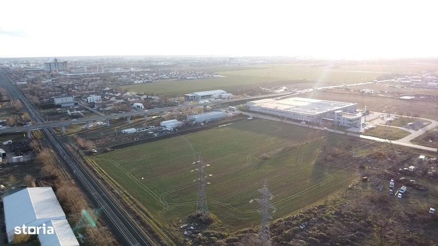 Teren 7000 mp Zona 6 Vanatori langa Centura Nord Arad ( cu puz ) Ideal - 2