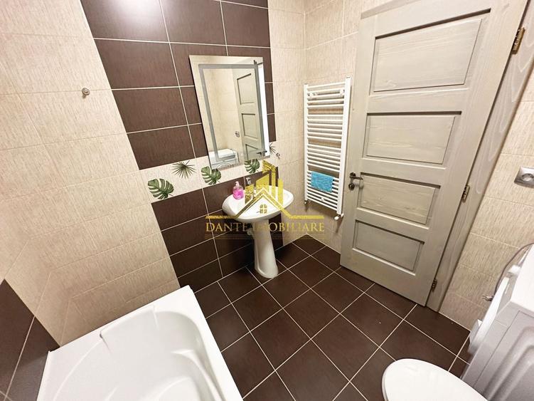 Apartament cu 2 camere semidecomandat, mobilat în Borhanci