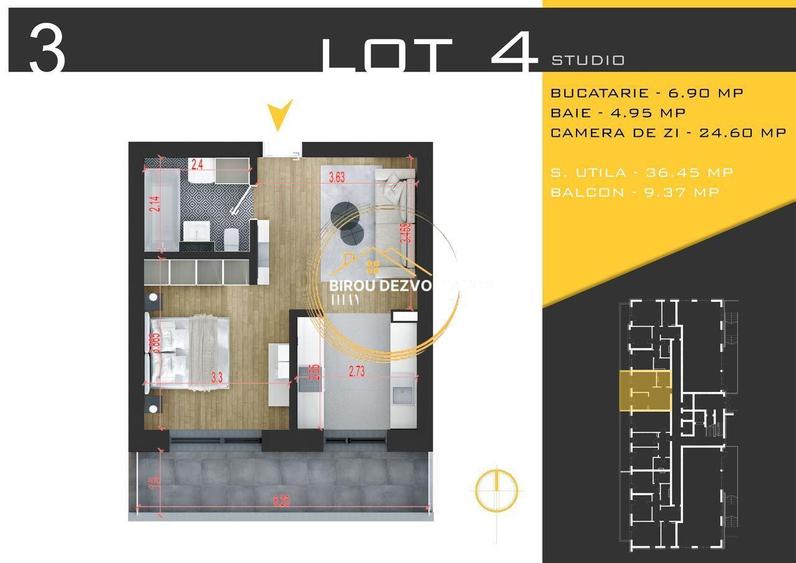 Investitie pret promo Titan pallady metrou Teclu asamblu modern - 4