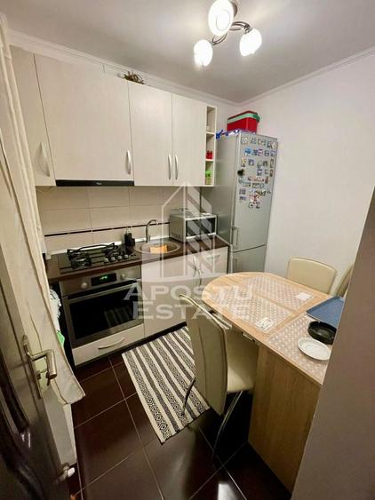 Apartament cu 1 camera, bucatarie inchisa, mobilat, Giroc - 6