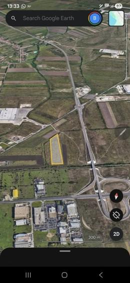 Aeroport - Teren industrial - S 1.5 ha - Utilitati la marginea parcelei - 4