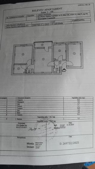 Vand apartament 3 camere - 1