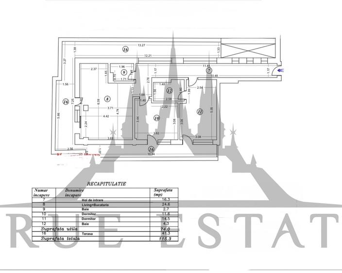 Dezvoltator- Ap. 3 camere cu terasa in imobil tip Boutique zona Mosilor-Eminescu - 32