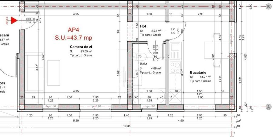 Apartament 2 camere de vanzare, curte proprie, zona Giroc/Braytim - 1